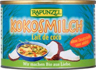 Produktfoto zu Kokosmilch 200ml Rapunzel