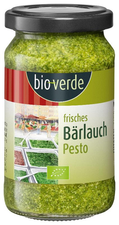 Produktfoto zu Pesto Bärlauch frisch 165g bio-verde