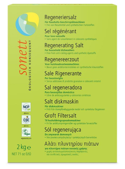 Produktfoto zu Regeneriersalz für die Spülmaschine 2kg Sonett