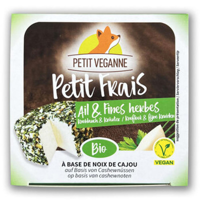 Produktfoto zu Petit Frais Knoblauch & Kräuter Alternative 130g Petit Veganne