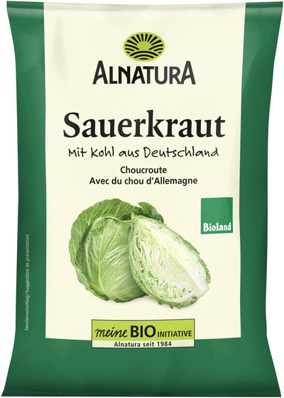 Produktfoto zu Sauerkraut 520g Alnatura
