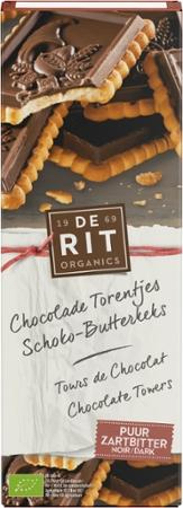 Produktfoto zu Schoko Butterkeks 150g De Rit