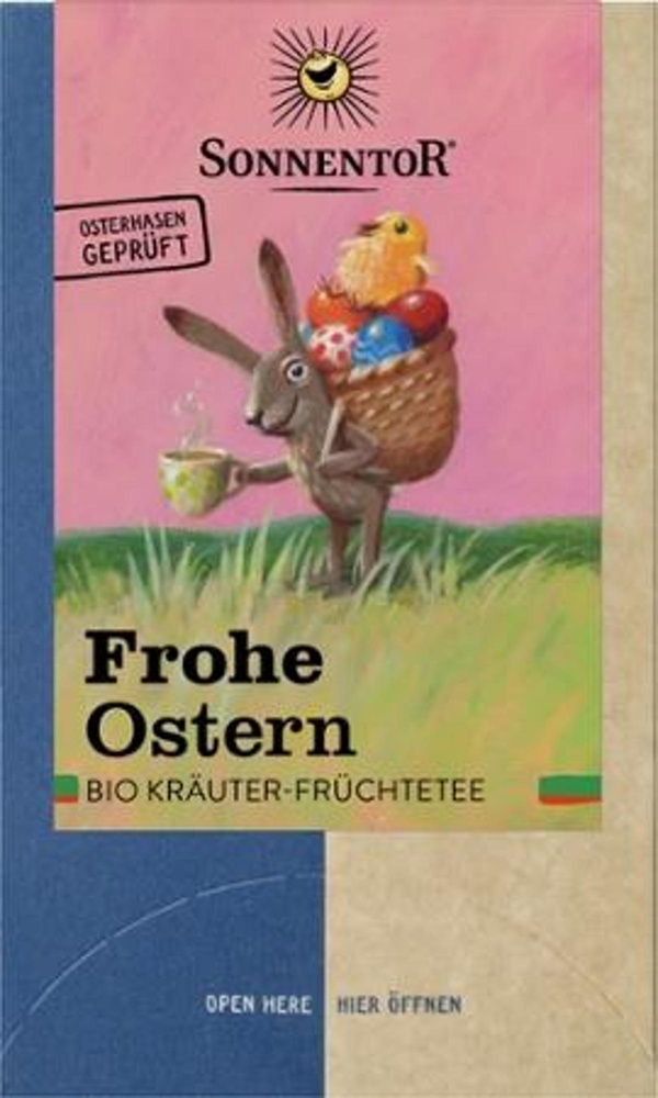 Produktfoto zu Frohe Ostern Tee 18x1,5g Sonnentor