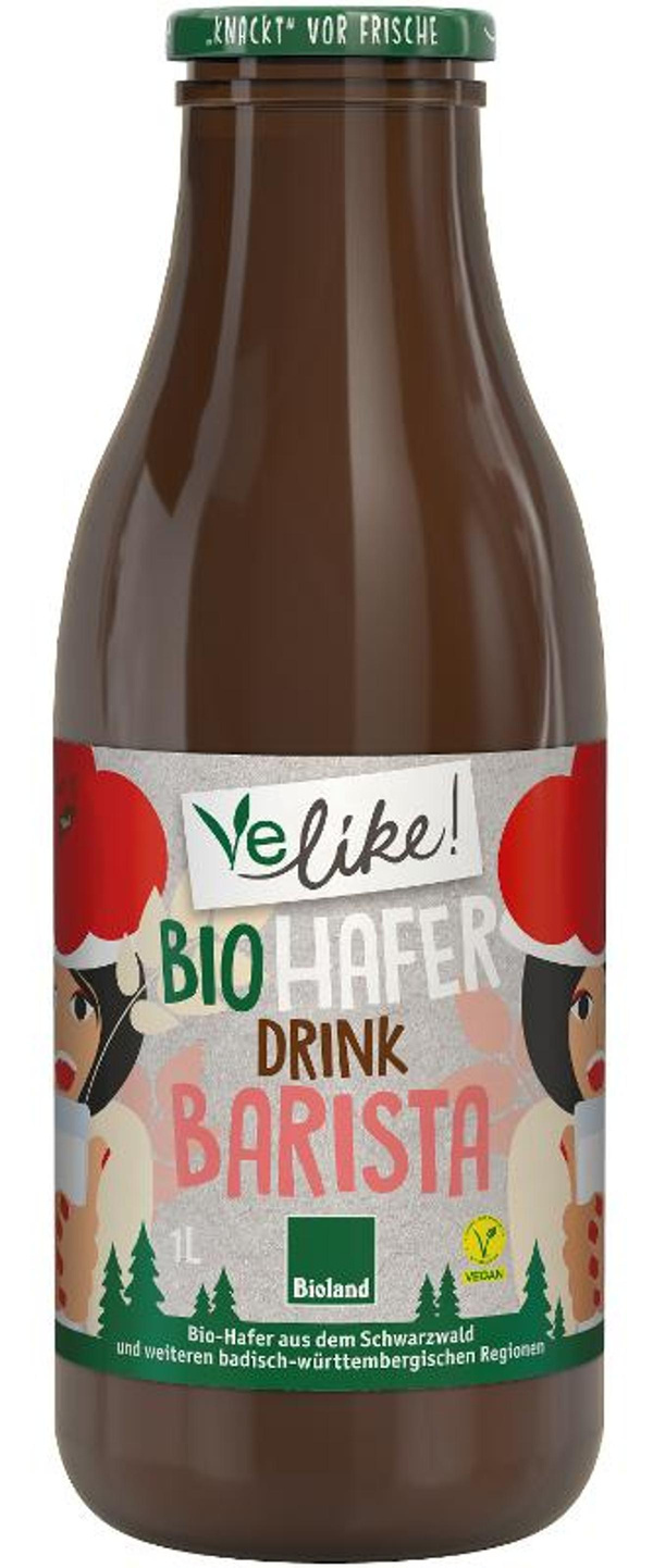 Produktfoto zu VPE Frischer Haferdrink Barista 6x1l Velike!