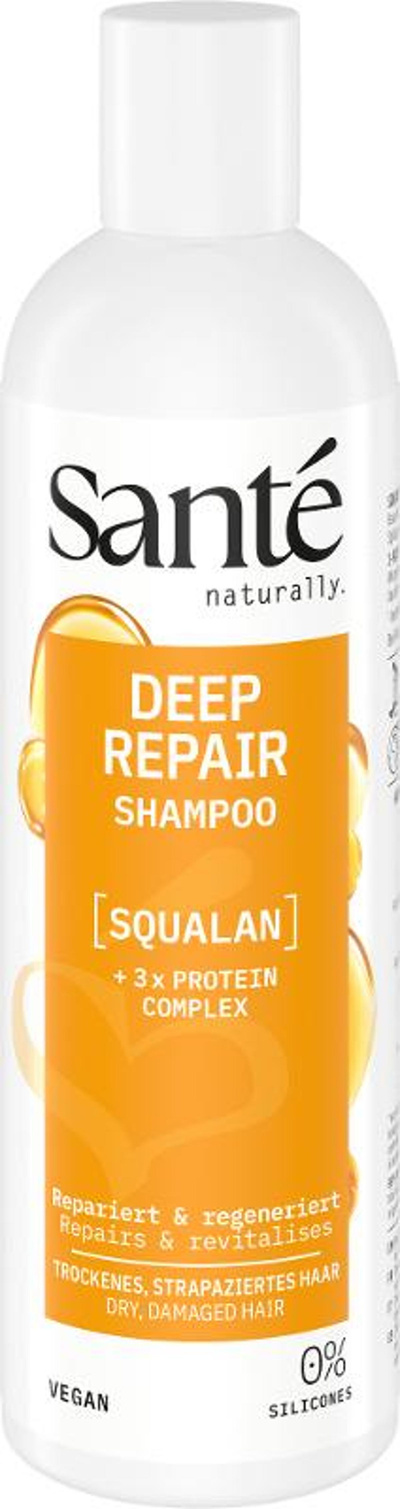 Produktfoto zu Deep Repair Shampoo Squalan 250ml Sante