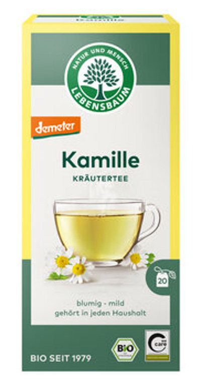 Produktfoto zu Kamillentee 20x1,5g Lebensbaum