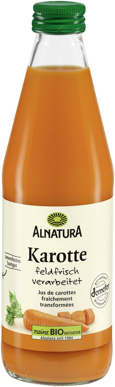 Produktfoto zu VPE Karottensaft feldfrisch 6x330ml Alnatura