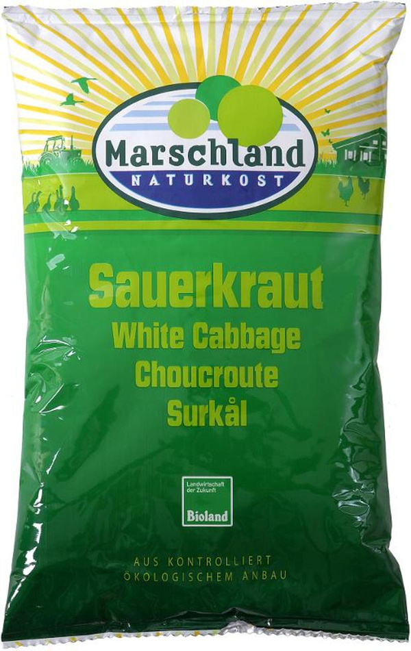 Produktfoto zu Sauerkraut 500g Marschland