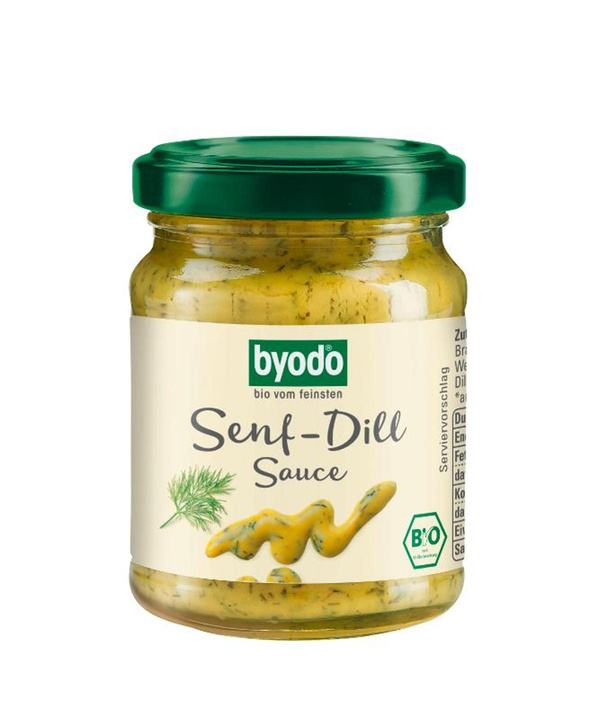 Produktfoto zu Senf Dill Sauce 125 ml byodo