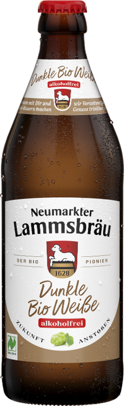 Produktfoto zu Dunkle Weiße alkoholfrei 0,5 l Neumarkter Lammsbräu