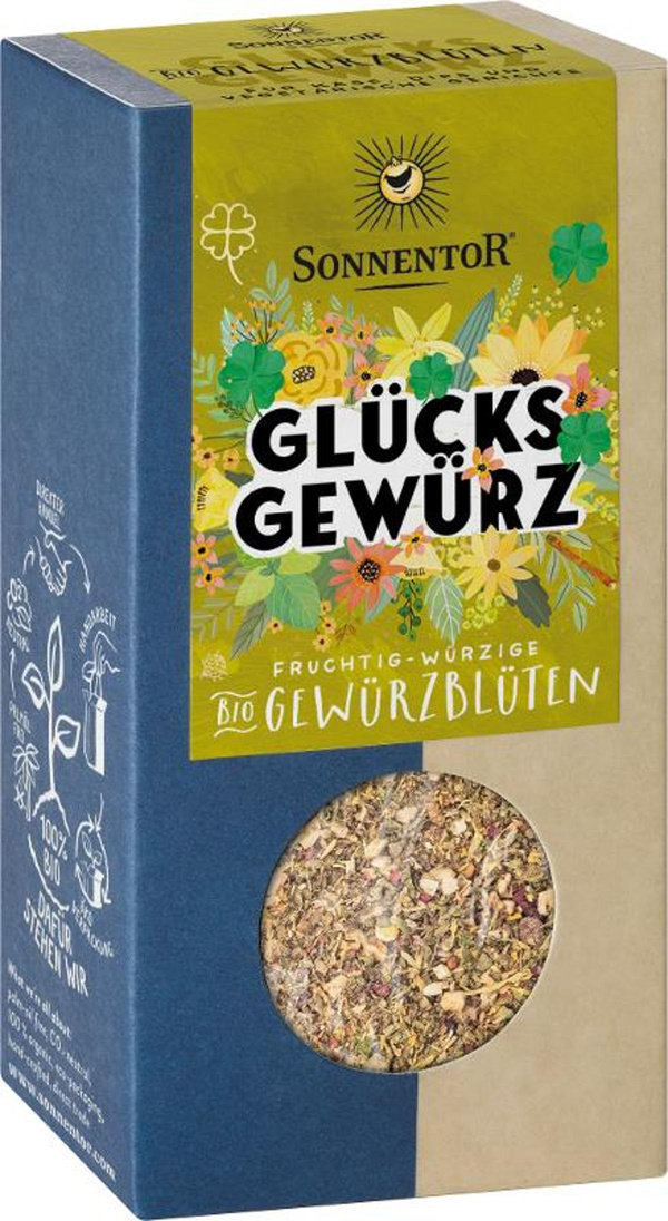 Produktfoto zu Glücks Gewürz Blüten 35g Sonnentor