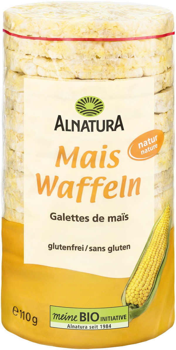 Produktfoto zu Maiswaffeln natur 110g Alnatura
