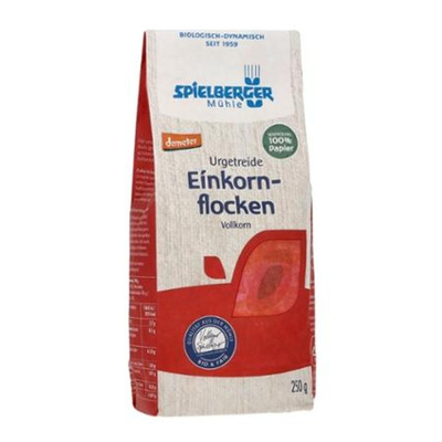 Produktfoto zu VPE Einkornflocken 4x250g Demeter Spielberger