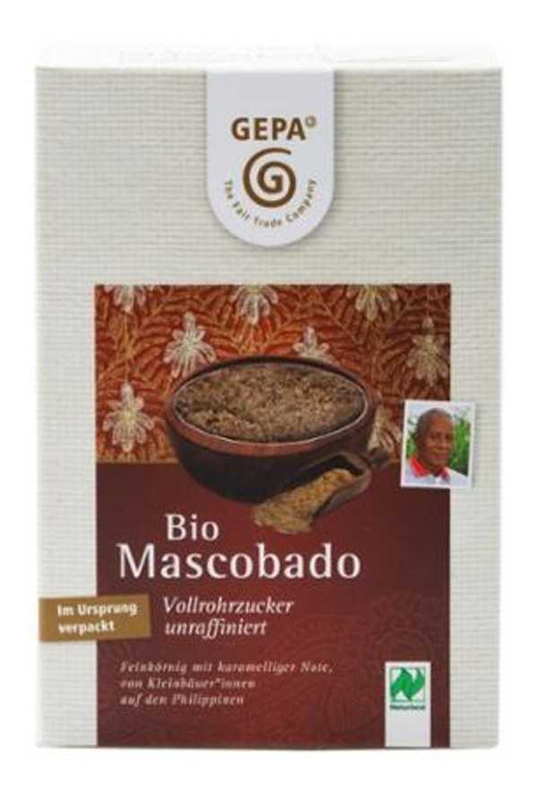 Produktfoto zu VPE Mascobado Zucker unraffinierter Vollrohrzucker 5x500g GEPA