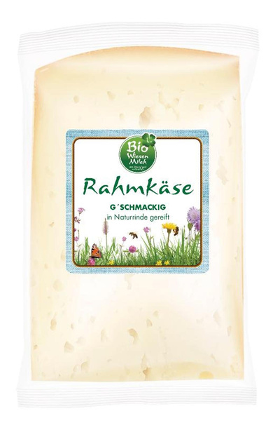 Produktfoto zu Rahmkäse 55% 180g Bio Wiesenmilch