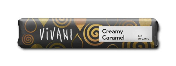 Produktfoto zu VPE Schokoriegel Creamy Caramel 18x40g Vivani