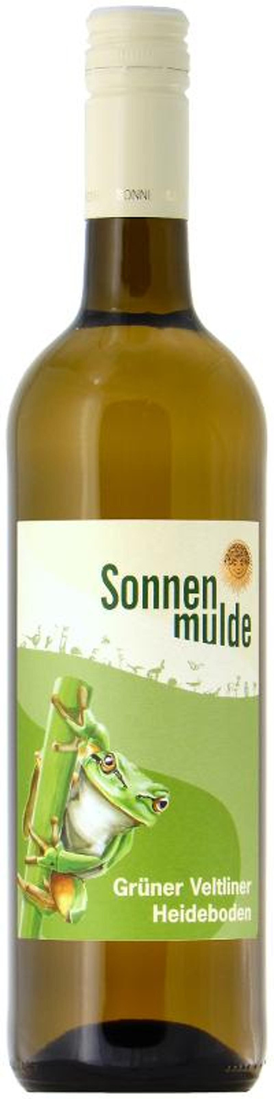 Produktfoto zu Grüner Veltiner Heideboden weiß 0,75 l Weingut Sonnenmulde
