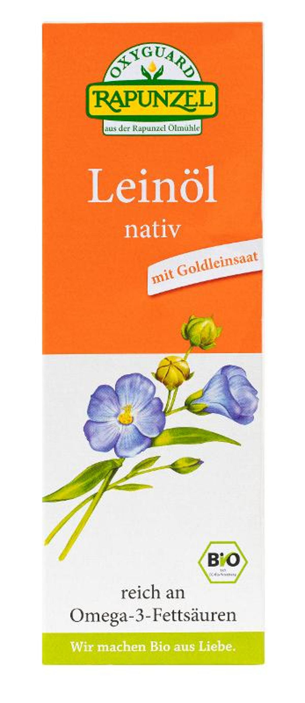 Produktfoto zu Leinöl nativ 250ml Rapunzel