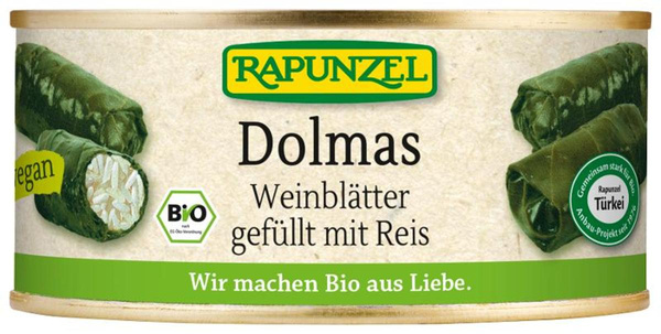 Produktfoto zu Dolmas Weinblätter gefüllt mit Reis 280g Rapunzel