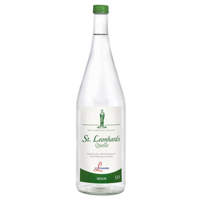 Produktfoto zu VPE Wasser medium 6x1 l St. Leonhardsquelle