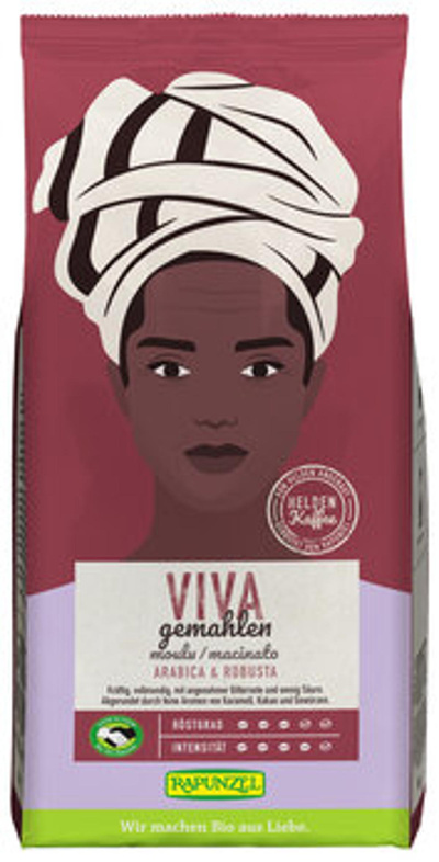 Produktfoto zu Heldenkaffee Viva gemahlen 500g Rapunzel