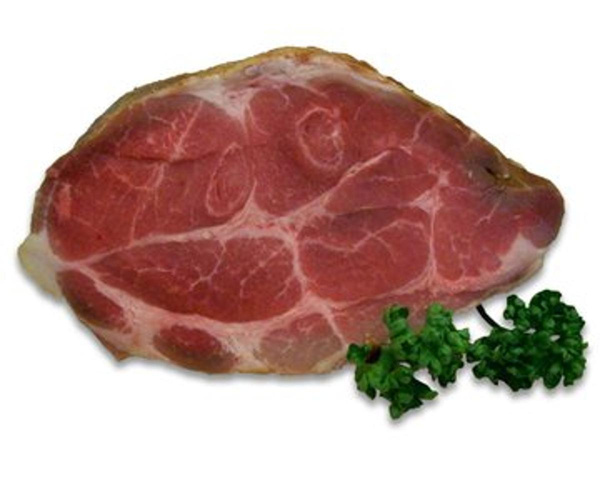 Produktfoto zu Kasseler Nacken ohne Knochen 500g Biohof Bakenhus