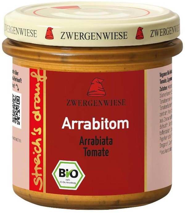Produktfoto zu VPE streich's drauf "Arrabitom" 6x135g Zwergenwiese