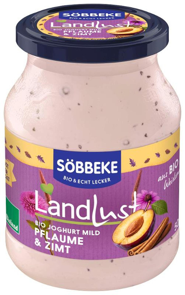 Produktfoto zu Joghurt Pflaume Zimt 3,8% Söbbeke