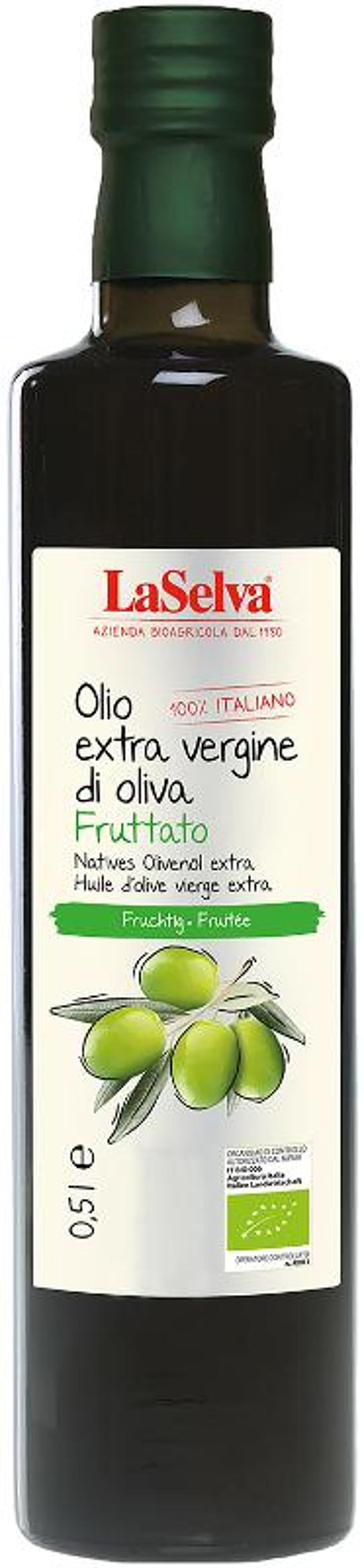 Produktfoto zu Natives Olivenöl extra fruchtig 0,5l LaSelva