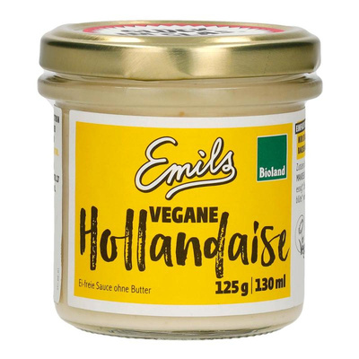 Produktfoto zu Sauce Hollandaise vegan 125g Emils Biomanufaktur