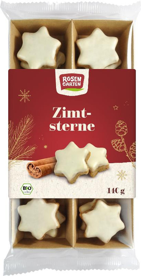 Produktfoto zu Zimtsterne 140g Rosengarten