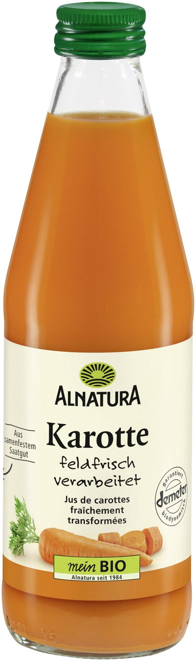 Produktfoto zu VPE Karottensaft feldfrisch 6x330ml Alnatura
