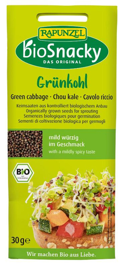 Produktfoto zu Keimsaat Grünkohl 30g bioSnacky Rapunzel