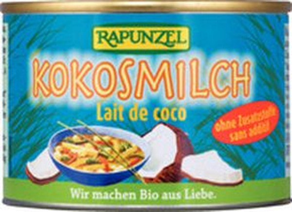 Produktfoto zu Kokosmilch 200ml Rapunzel