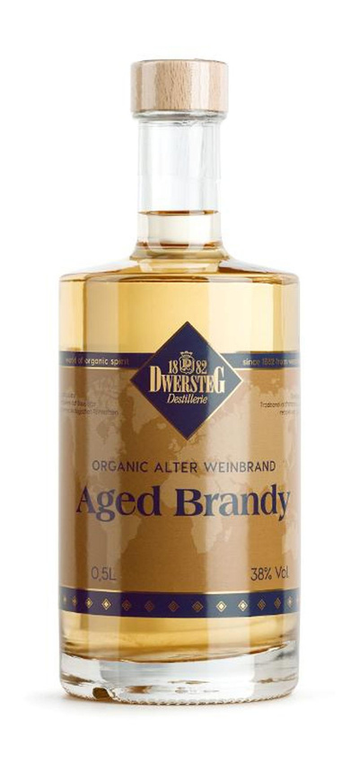 Produktfoto zu Alter Weinbrand 0,5l L. Dwersteg