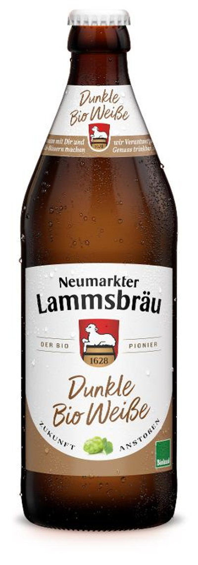 Produktfoto zu VPE Bier  Dunkle Weiße 10x0,5 l Neumarkter Lammsbräu