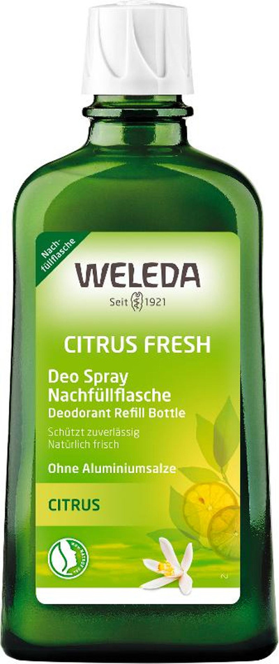 Produktfoto zu Citrus-deodorant 200 ml Nachfüllflasche Weleda