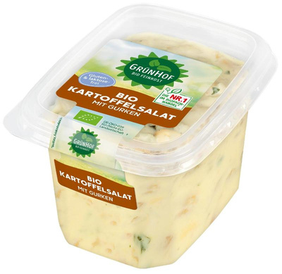 Produktfoto zu Kartoffelsalat mit Eiern und Gurken 400g Grünhof