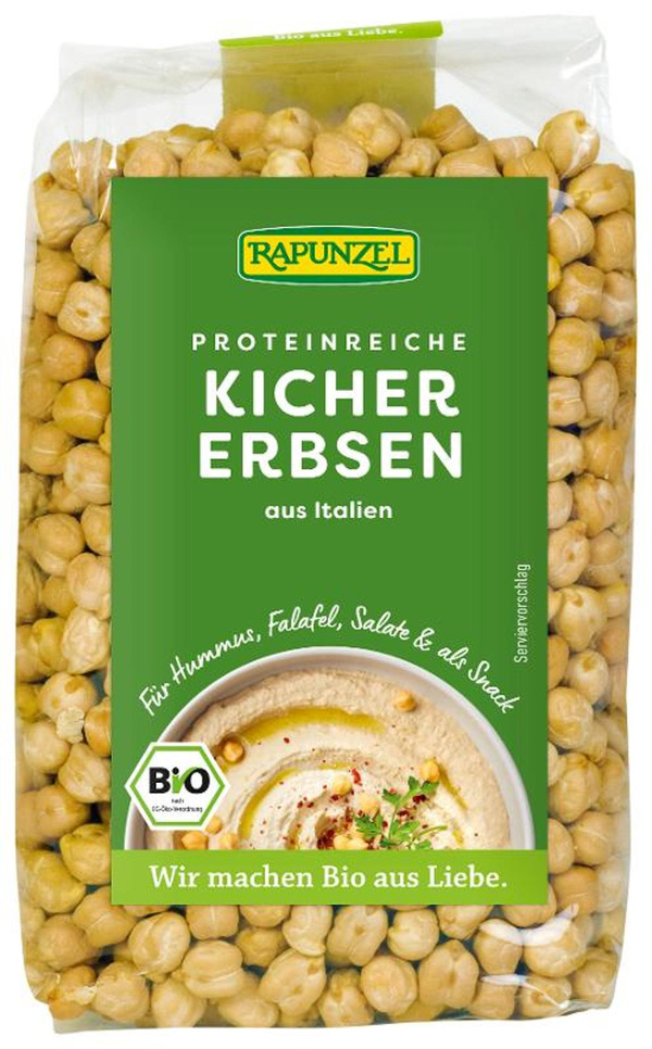 Produktfoto zu Kichererbsen 500g Rapunzel