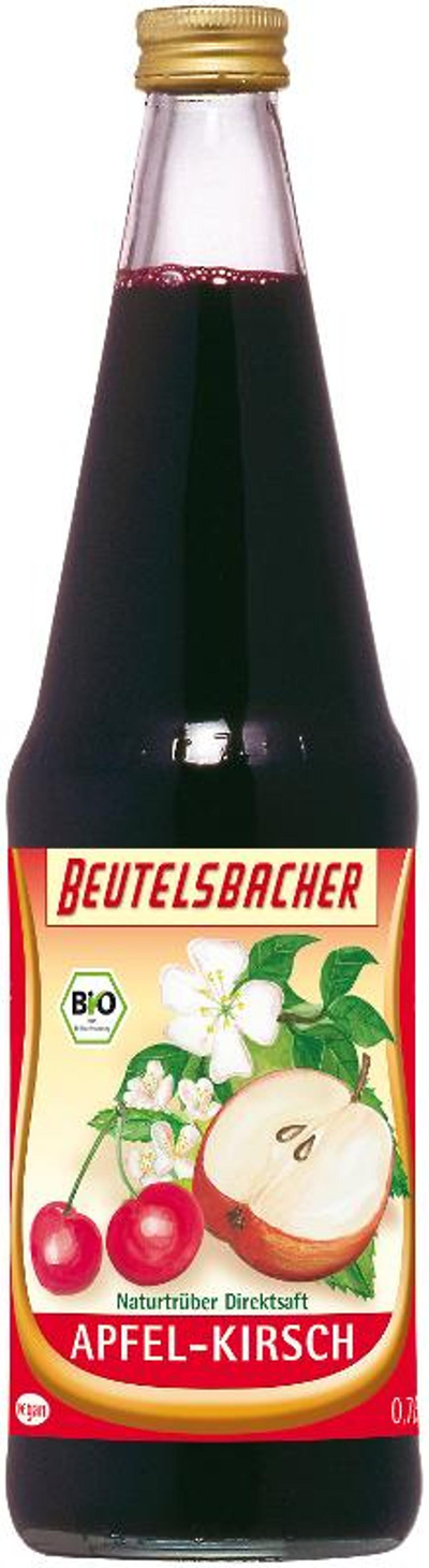 Produktfoto zu VPE Apfel Kirsch Saft 6x0,7l Beutelsbacher