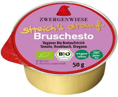 Produktfoto zu VPE Kleiner streich´s drauf Bruschesto 50g Zwergenwiese