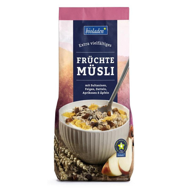 Produktfoto zu VPE b* Früchte Müsli 6x750g bioladen
