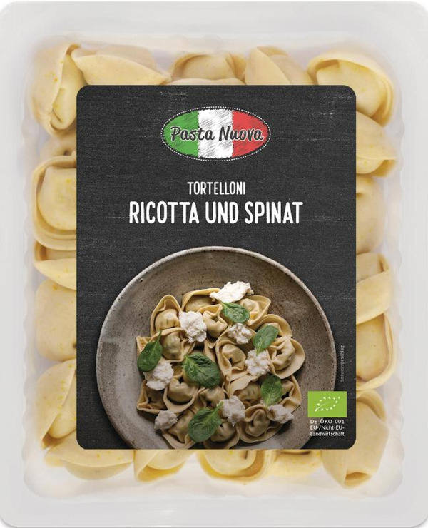 Produktfoto zu Tortelloni Ricotta 250g Pasta Nuova