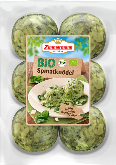 Produktfoto zu Spinatknödel 400g Zimmerman