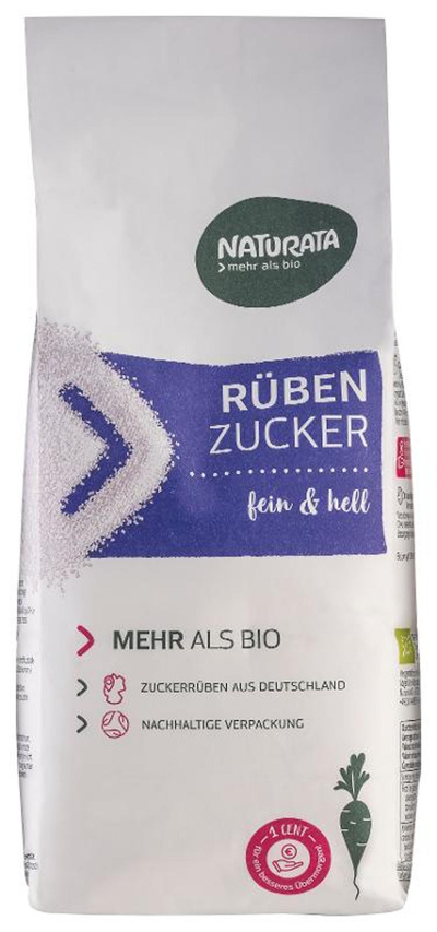 Produktfoto zu Rübenzucker 1kg NATURATA