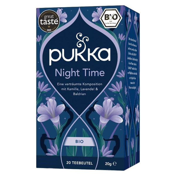 Produktfoto zu Kräutertee Night time  20x1g Pukka