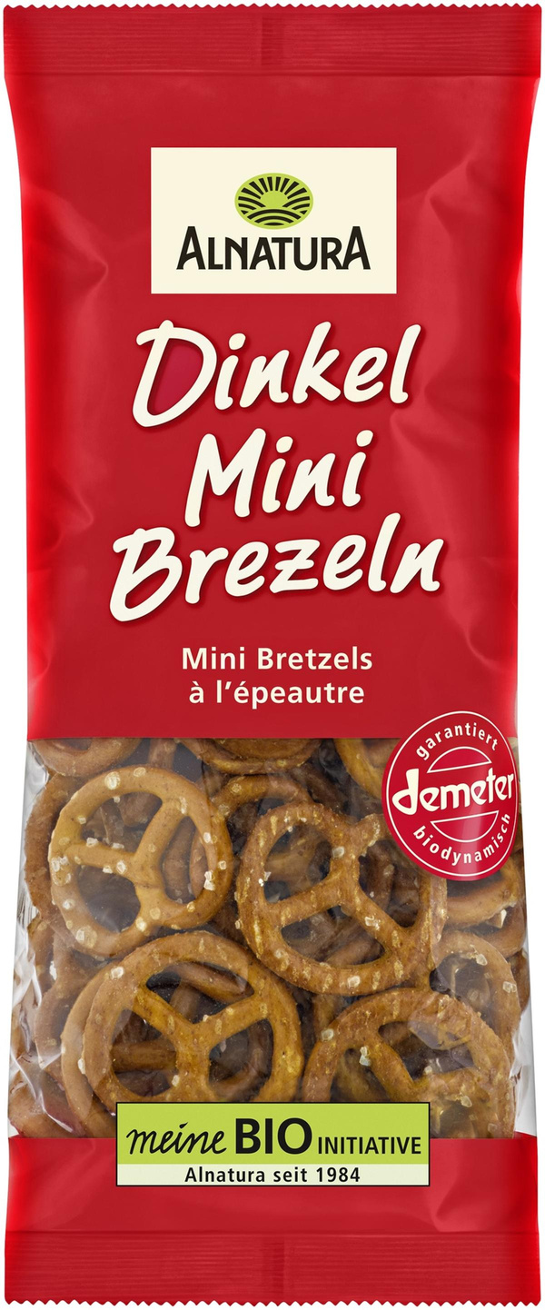 Produktfoto zu Dinkel Mini Brezeln 75g Alnatura