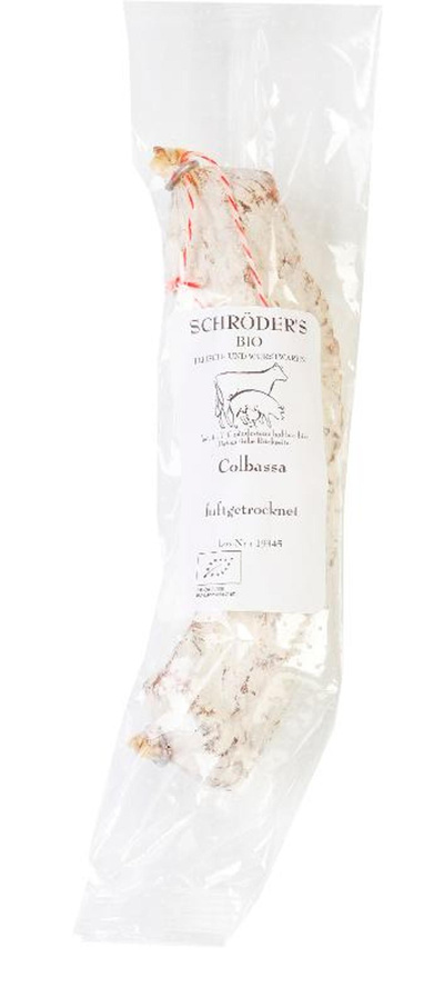 Produktfoto zu Colbassa luftgetrocknet ca. 140g Schröder´s