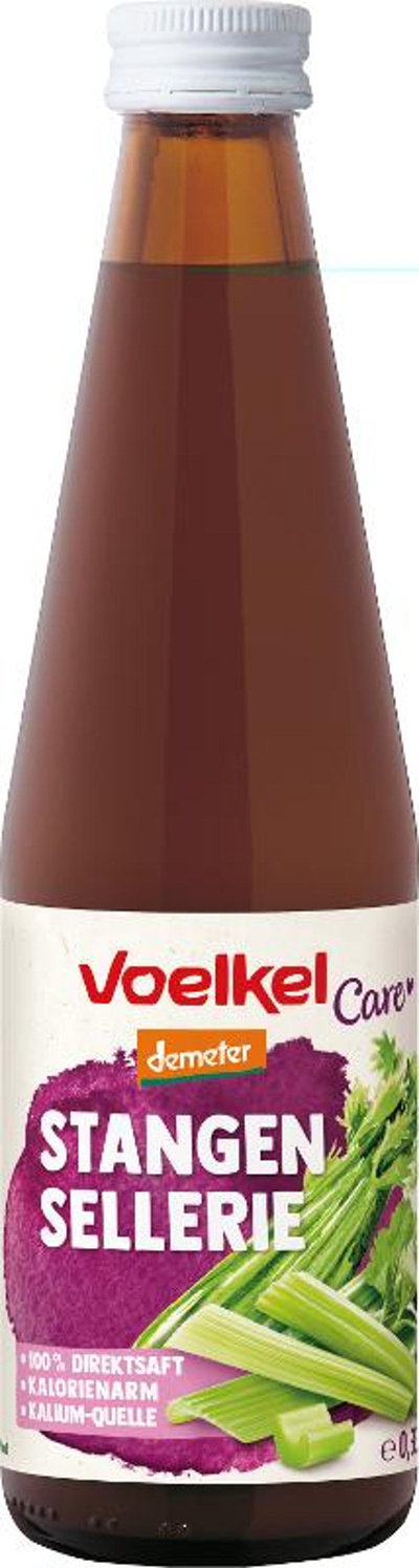 Produktfoto zu Stangensellerie Saft 0,33l Voelkel
