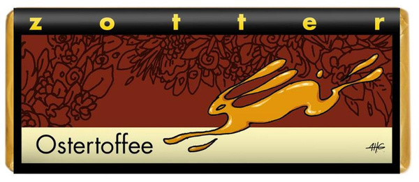 Produktfoto zu Ostertoffee Schokolade 70g Zotter